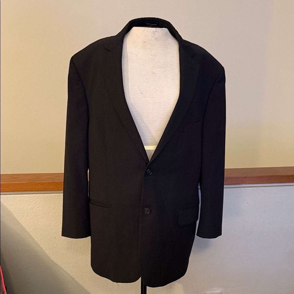 Pronto Uomo Charcoal Wool Blend blazer